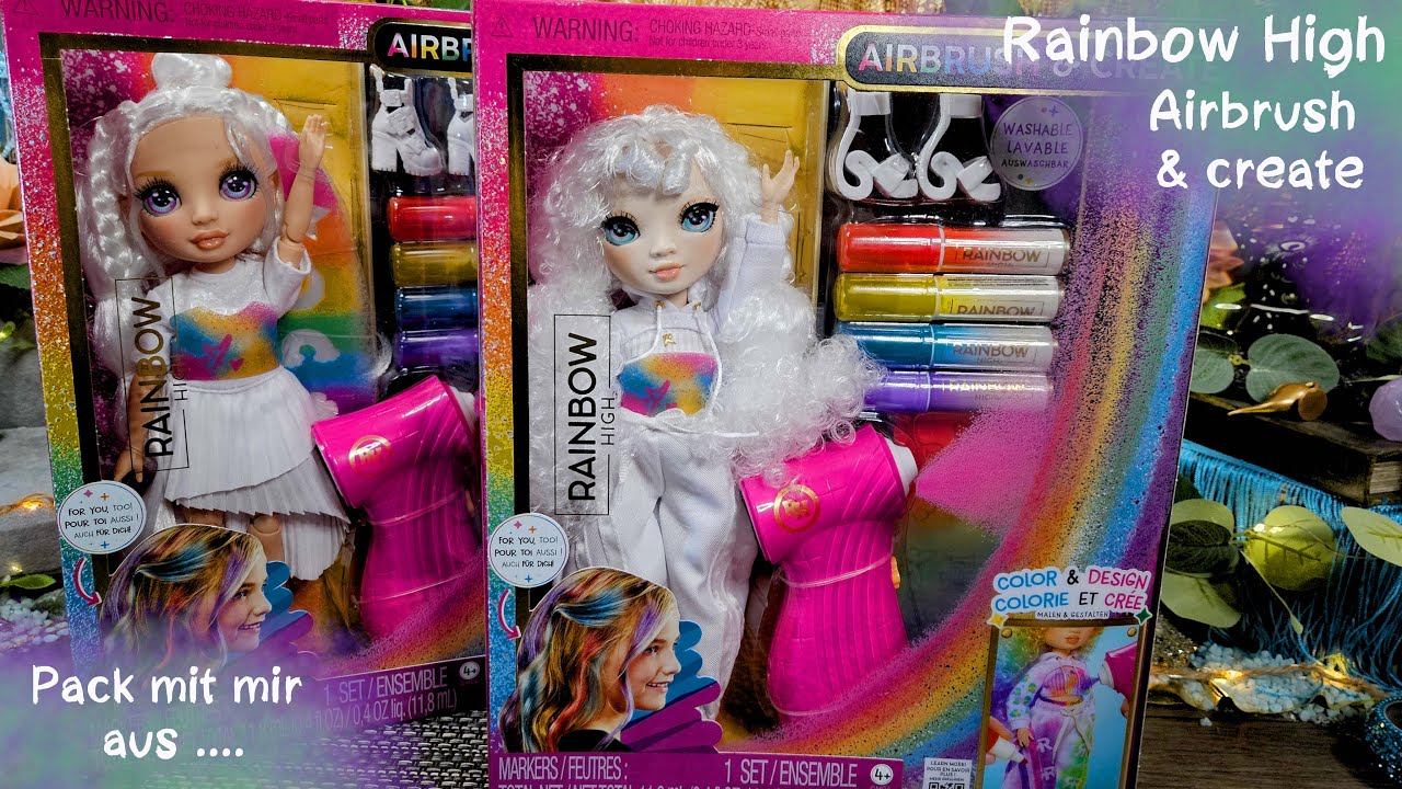 Rainbow High Airbrush & Create   #rainbowhigh
