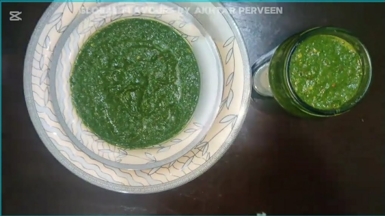 chutney  recipe for ramnzan | Easy recipe|Global Flavours by Akhtar Perveen#GreenChutney#MintChutney