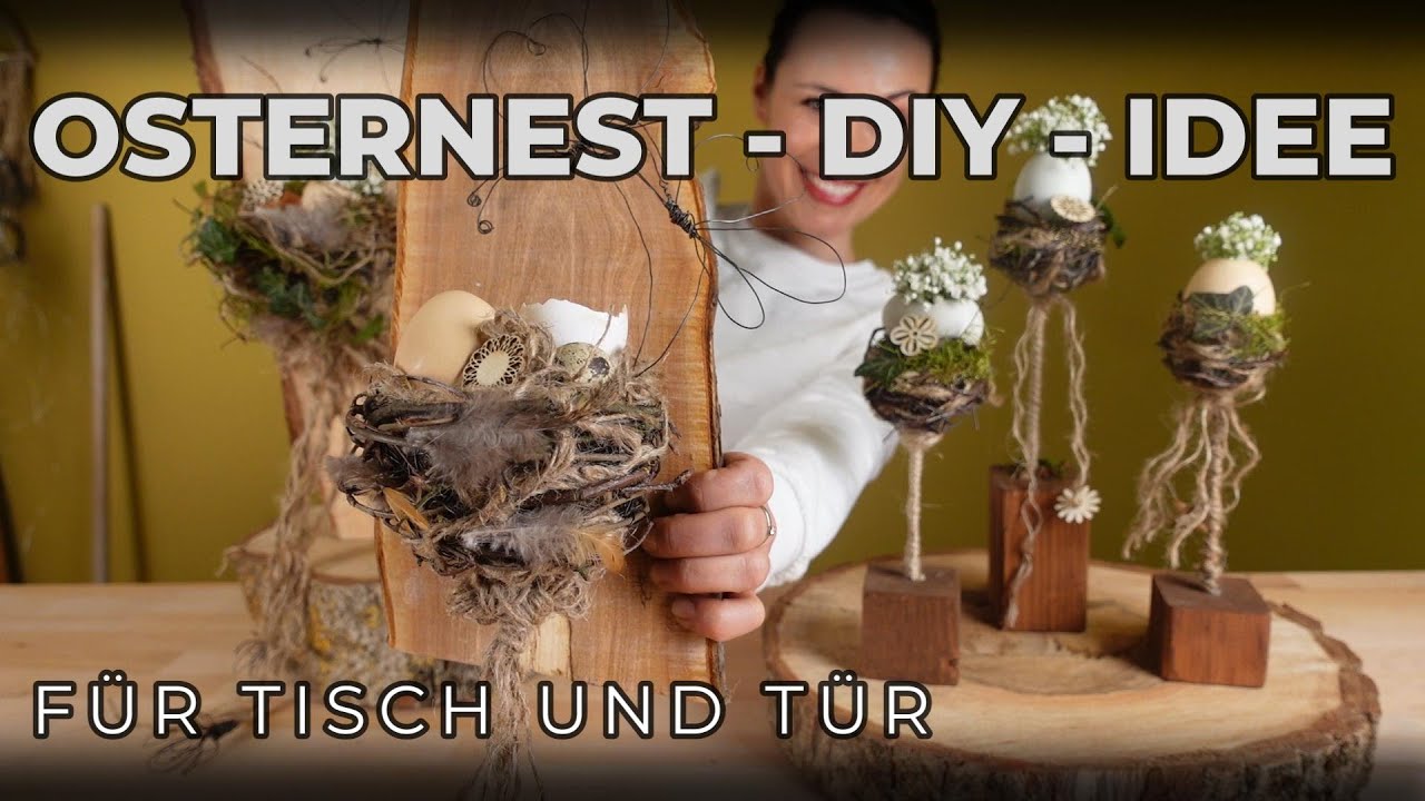 GENIALE OSTERDEKOIDEEN für TICH und TÜR / DIY - WANDSCHMUCK