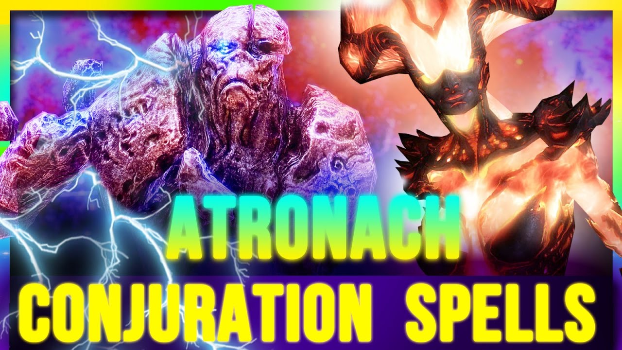 Skyrim Special Edition Best Conjuration Spells & Staffs at LEVEL ONE Mage Build (Weapon Location)