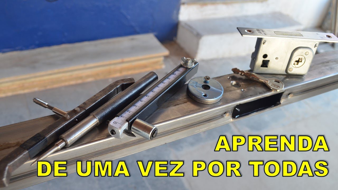 AS MELHORES DICAS DE COMO INSTALAR UMA FECHADURA -SUPER FÁCIL