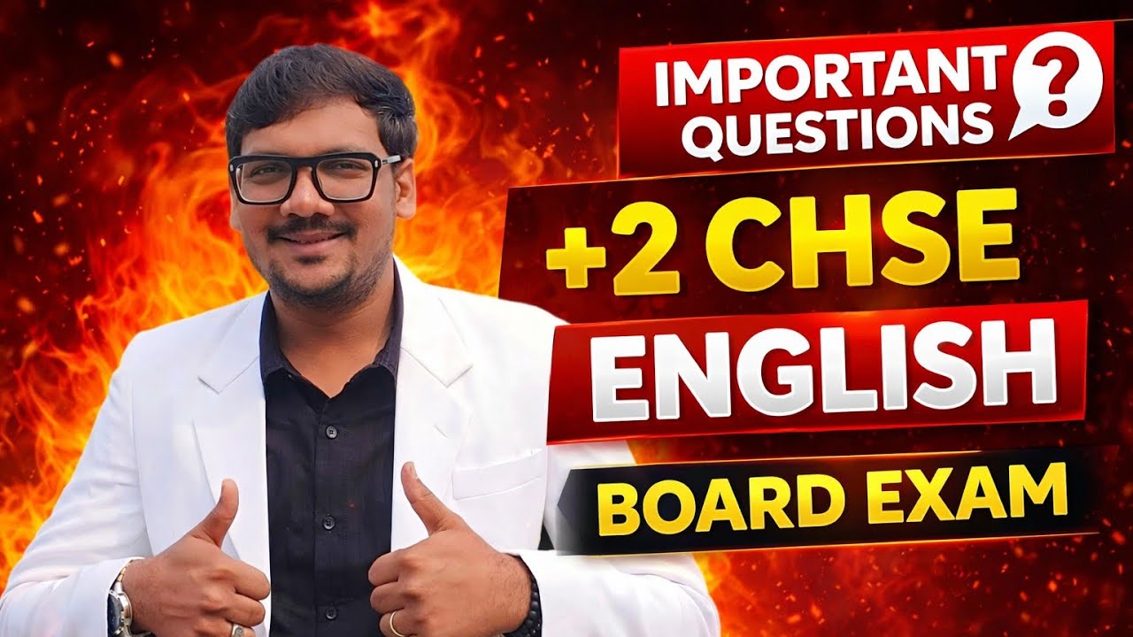 +2 CHSE English Poetry | Most Important Short Questions for Board Exam-2026 | Jitendra Sir 