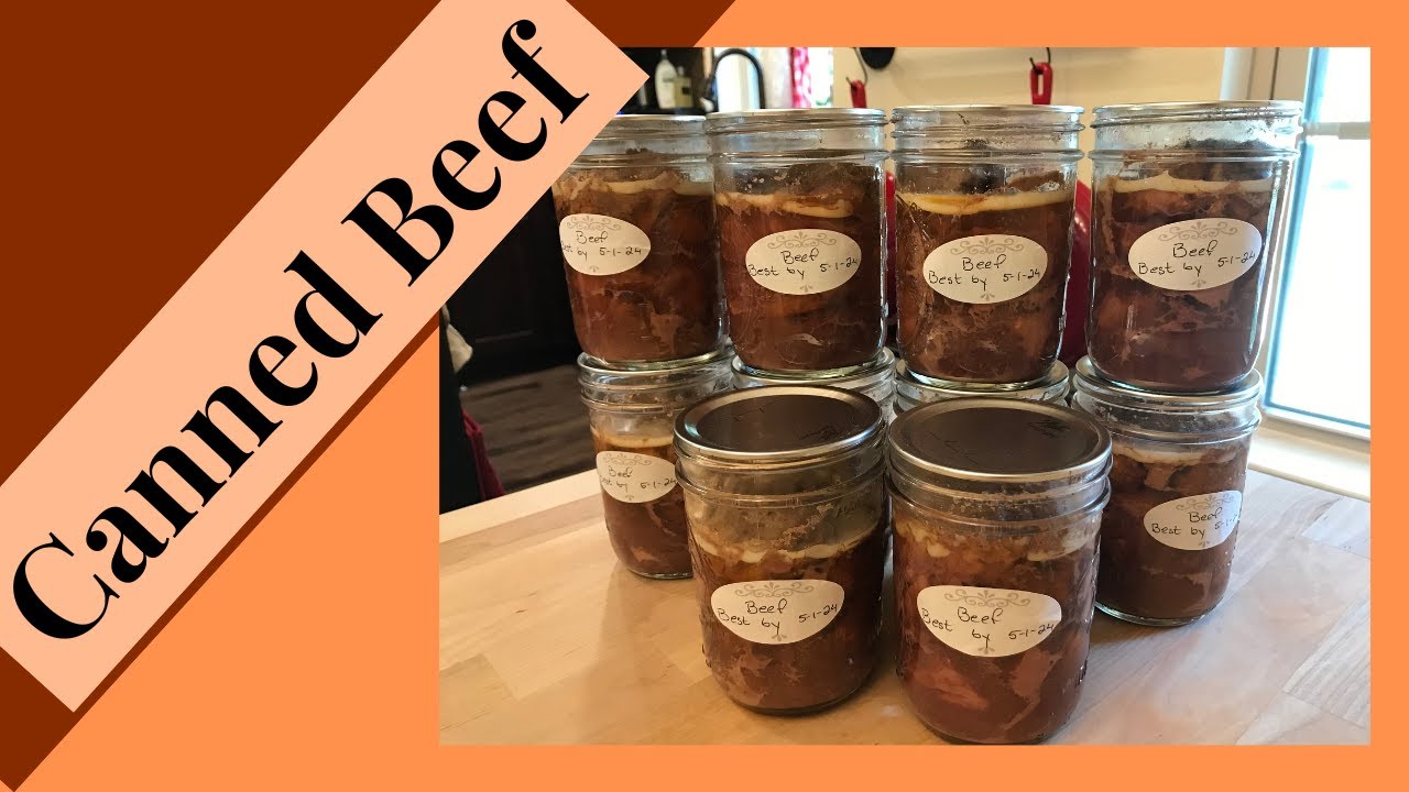 Canned Beef.  DON'T BUY!!!  DIY!!!
