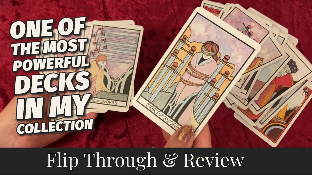 Flip Through and Review of Aquarian Tarot - One of the Most Powerful Decks in My Collection