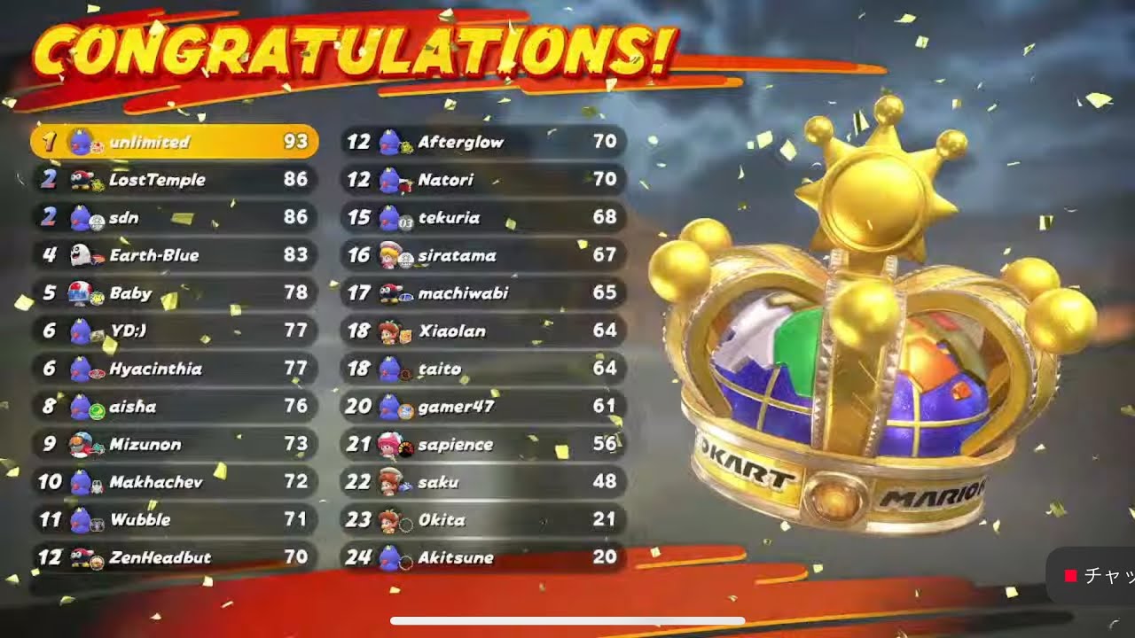 めげない！くじけない！Lounge2→野良【マリオカートワールド】