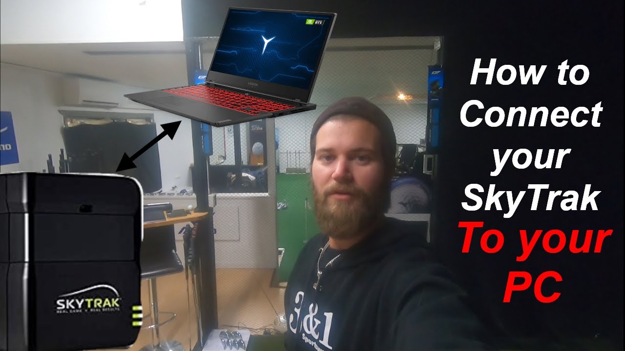 HOW to CONNECT the SkyTrak to your PC! 3&1 Golf