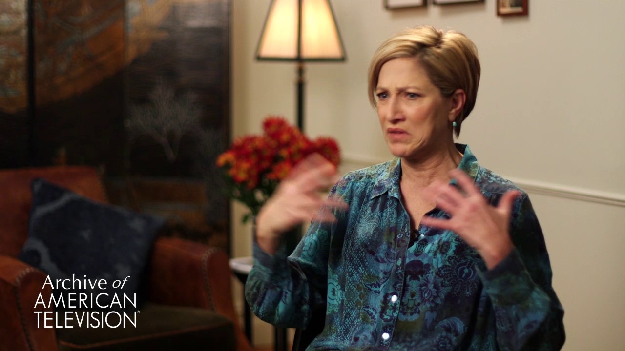 Edie Falco on filming the fight scene in 