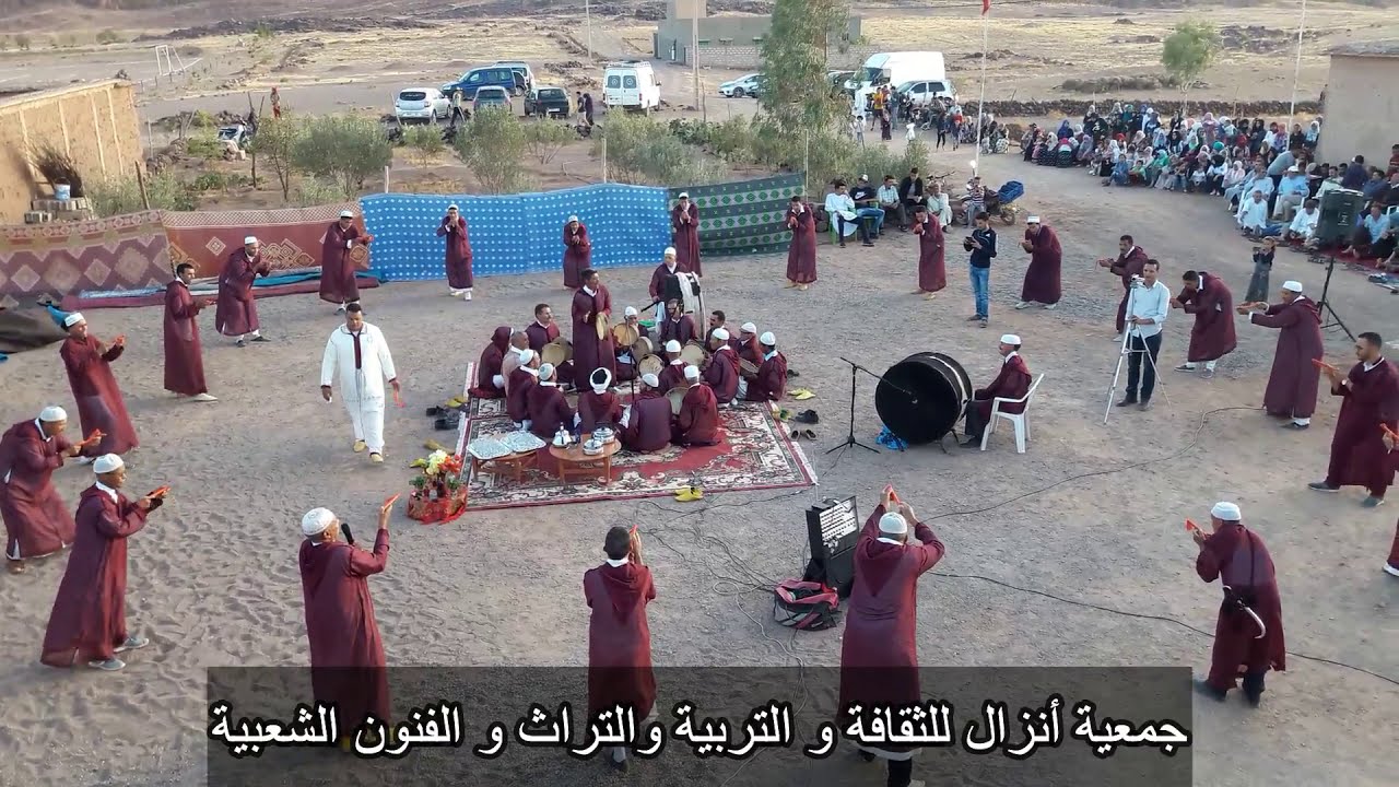 أحواش تماسين الذي تنظمه اللجنة الفنية لجمعية أنزال للثقافة و التربية و التراث و الفنون الشعبية 🌹 ❤