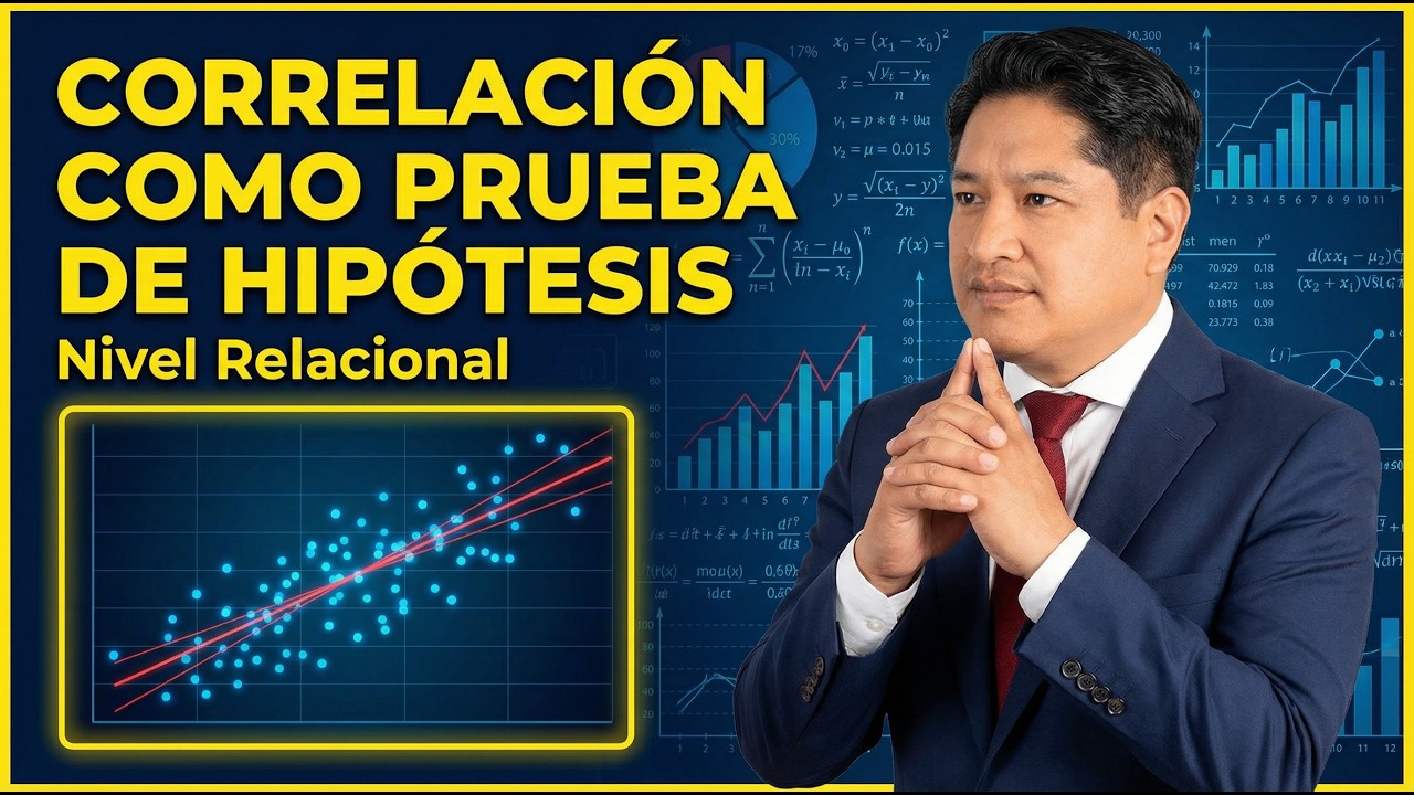 José Supo | Correlación como prueba de hipótesis