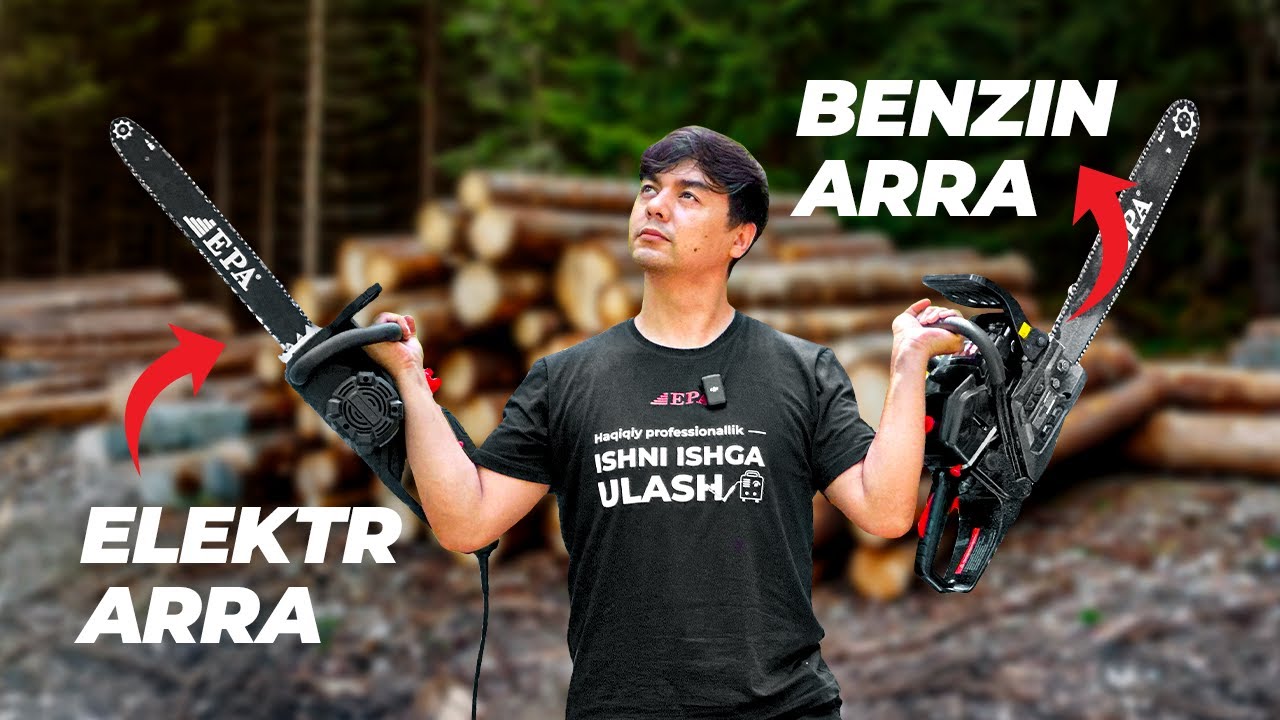 🔺 Benzin Arra Vs Elektr Arra | To'liq OBZOR! |