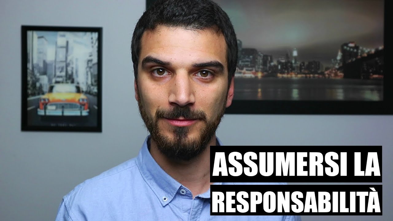 Assumersi la responsabilità del proprio cambiamento