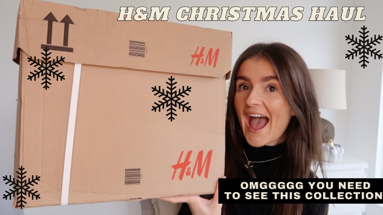 NEW IN H&M CHRISTMAS HAUL 2021| CHRISTMAS DECORATION HAUL H&M HOME WINTER HAUL CHRISTMAS MUST HAVES!
