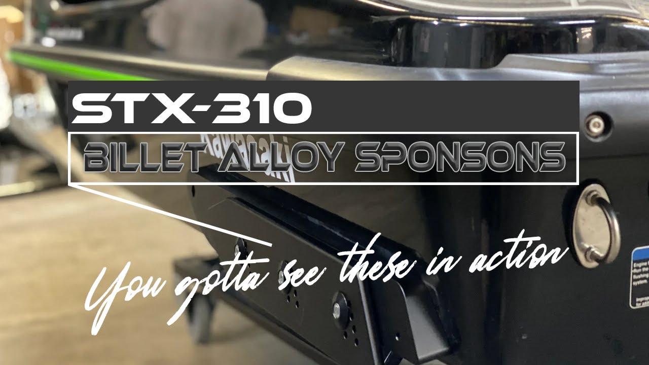 KSPEED stx-310 Billet Sponsons - IN ACTION