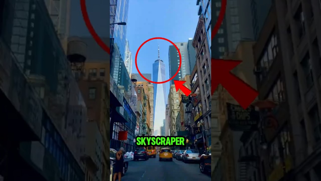 TOP 5 TALLEST BUILDINGS THAT TOUCH THE CLOUDS ☁️😳🌆✨ #TallestBuildings #MegaStructures #Skyscrapers