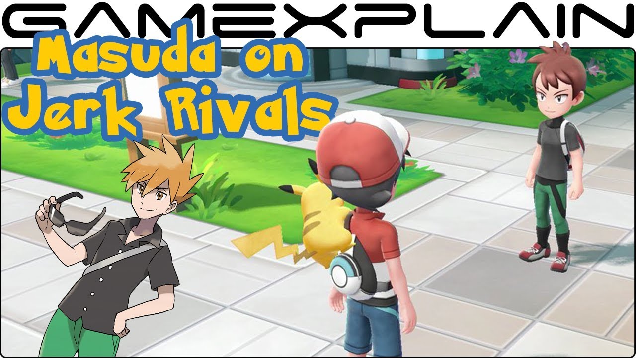 Junichi Masuda on Jerk Rivals - Pok&eacute;mon Let's Go Pikachu & Eevee