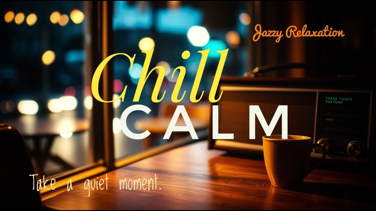 Calm Chill Jazz Cafe ☕ Smooth Sounds for Easy Relaxation