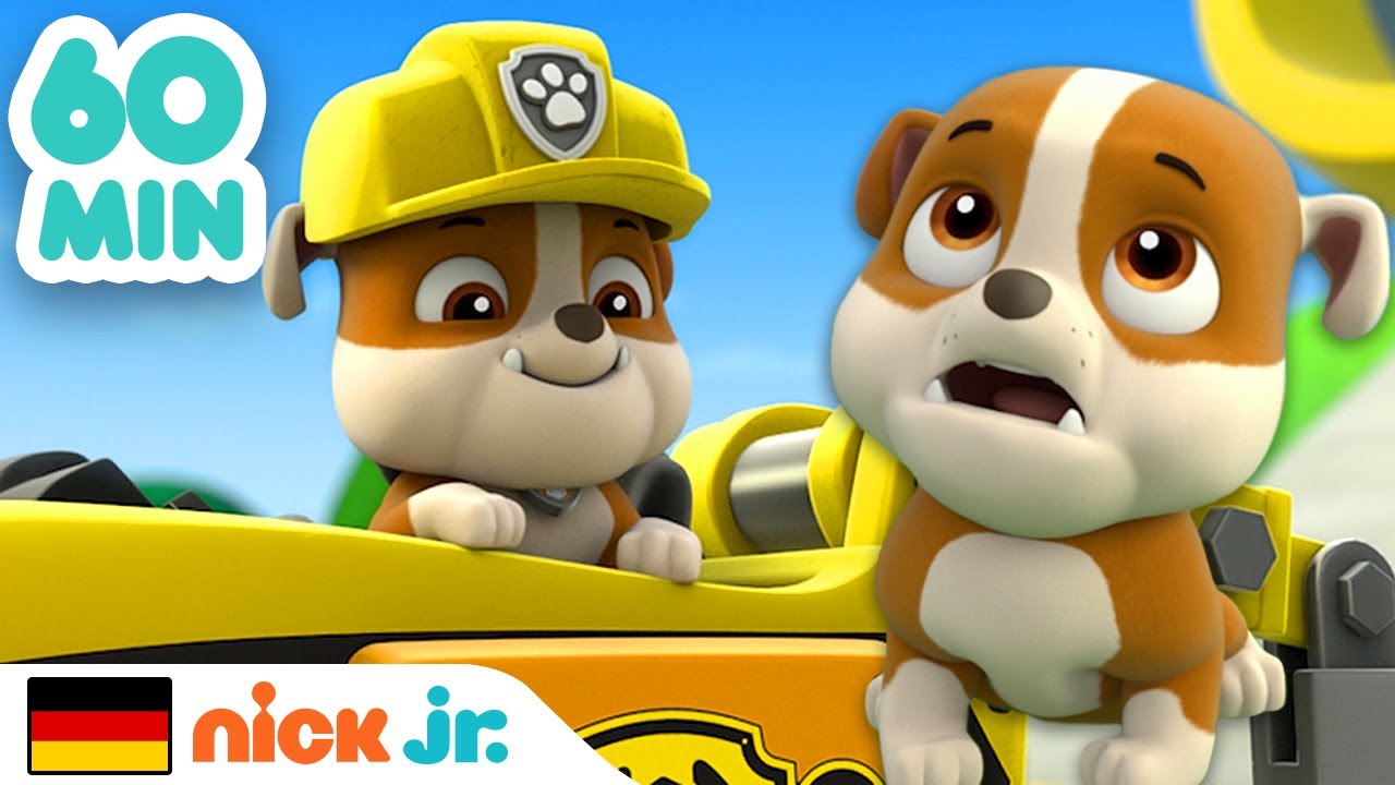 PAW Patrol | 1 Stunde mit Rubbles besten Rettungen! | Nick Jr. Deutschland