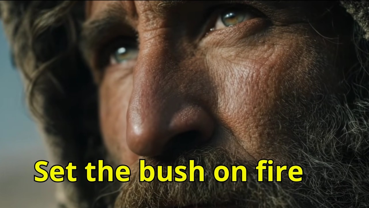 Set the bush on fire | הבער את הסנה, אדוני