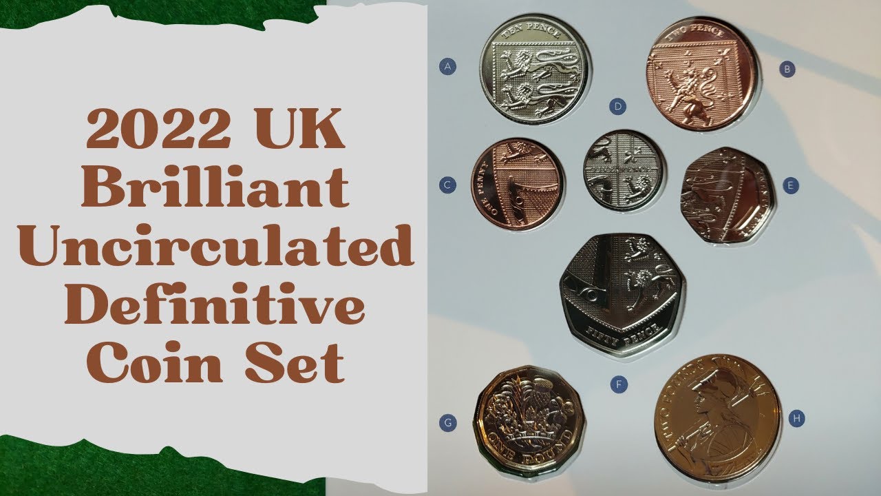 2022 UK Brilliant Uncirculated Definitive Coin Set
