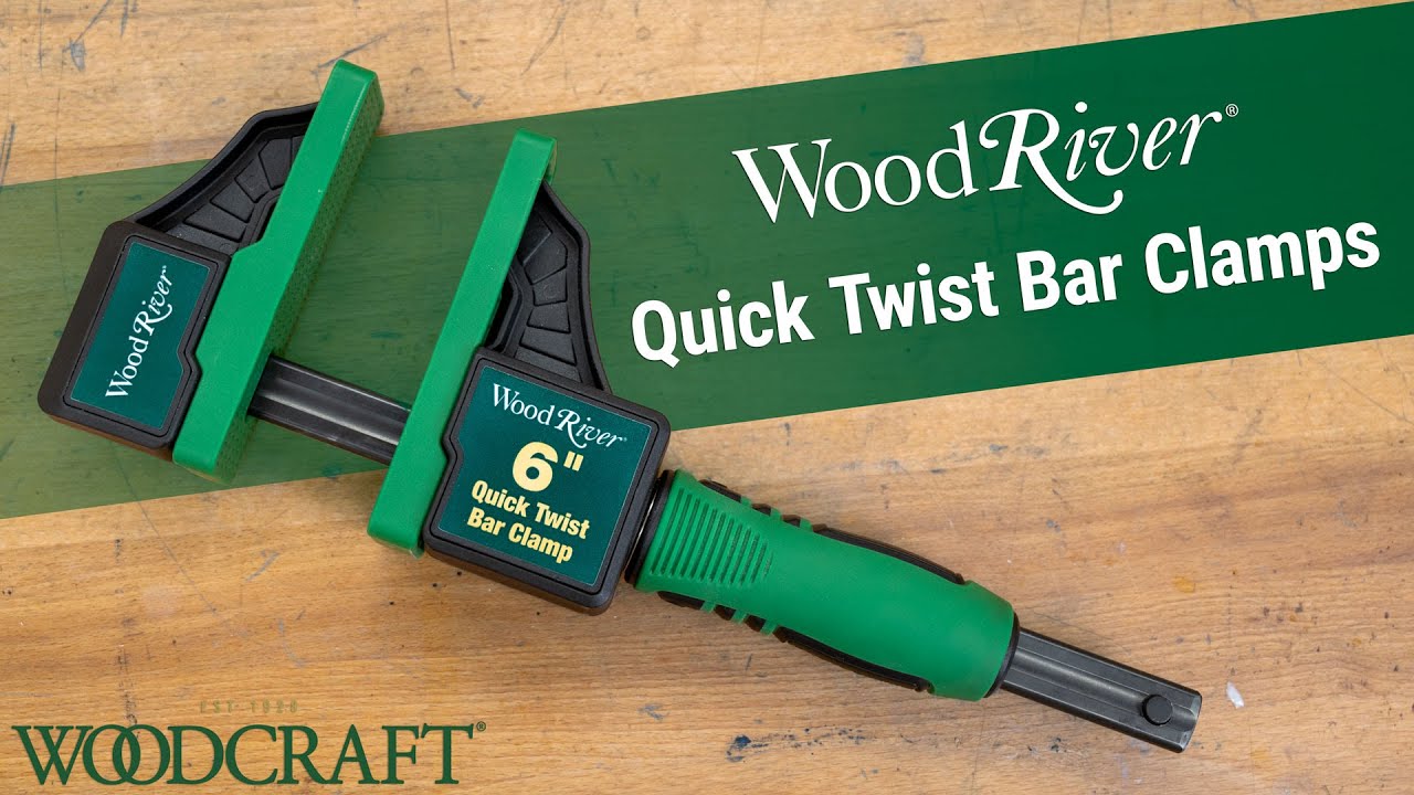 WoodRiver Quick Twist Bar Clamps
