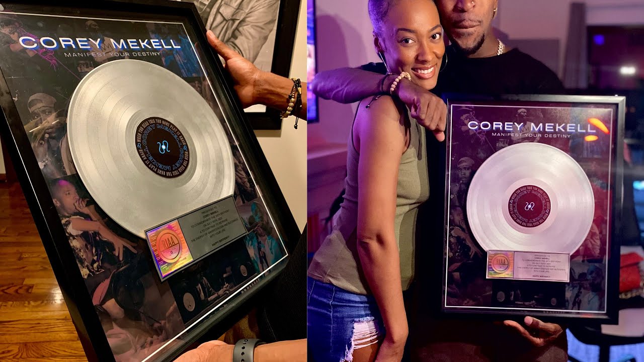 How To Make Your Own Platinum Record Plaque | Easy Gift Idea