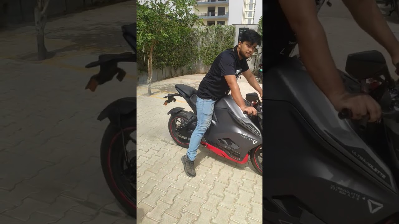 UV F77 MACH 2 Burnout #tfsride #shorts #youtubeshorts #f77 #ultraviolettef77 #ultraviolette #burnout