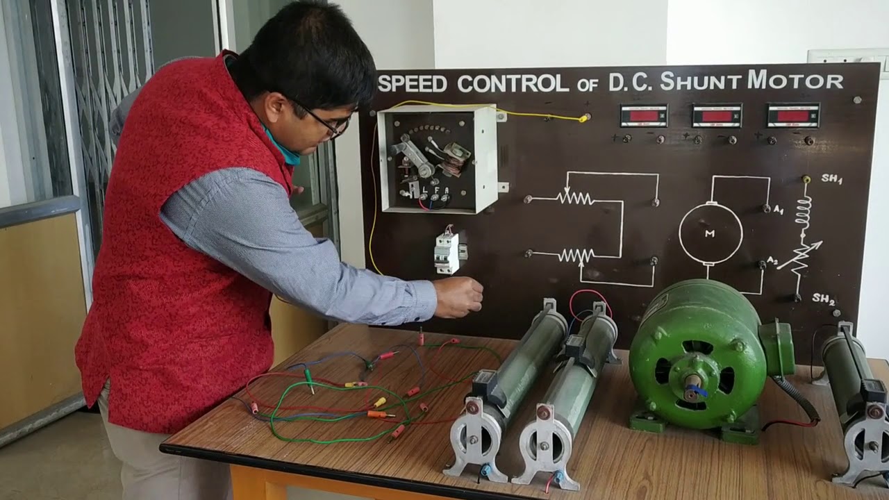 Experiment No  7 Starting and Reversing of DC Shunt Motor