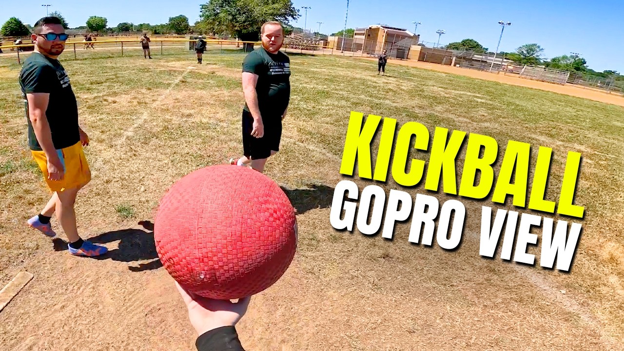 Kickball Fun - POV GoPro - Stonewall RVA