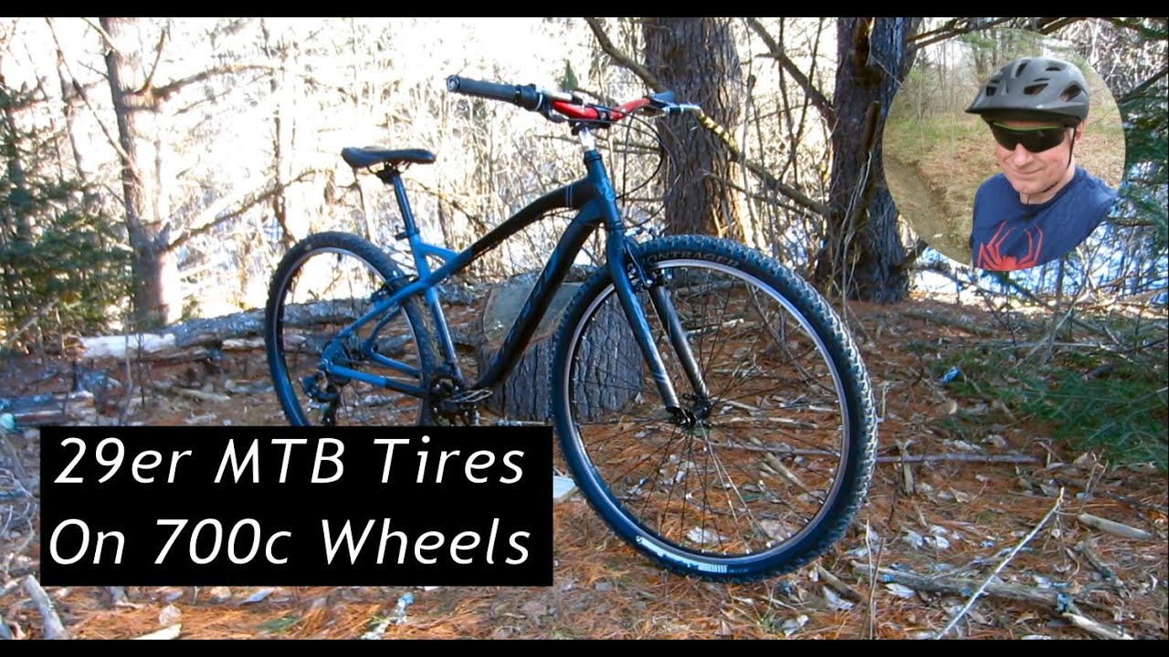 29er MTB tires on 700c Wheels – Hyper Urban - Mixed Results