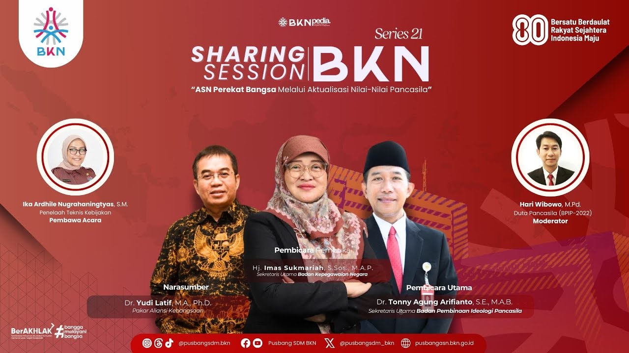ASN Perekat Bangsa Melalui Aktualisasi Nilai-Nilai Pancasila