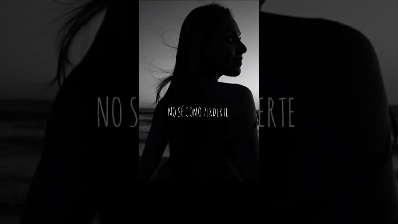 No sé cómo perderte 