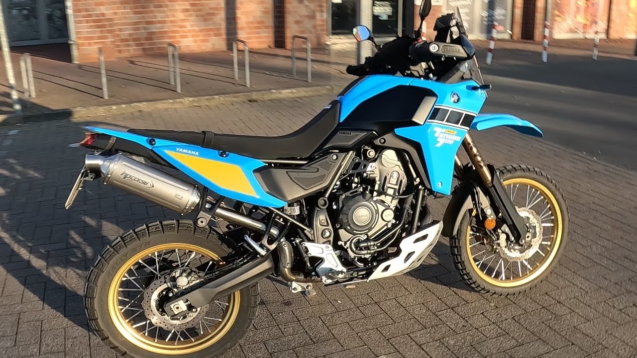 Ténéré 700 Rally 2025 + Quickshifter + HP Corse SP 2 Testfahrt