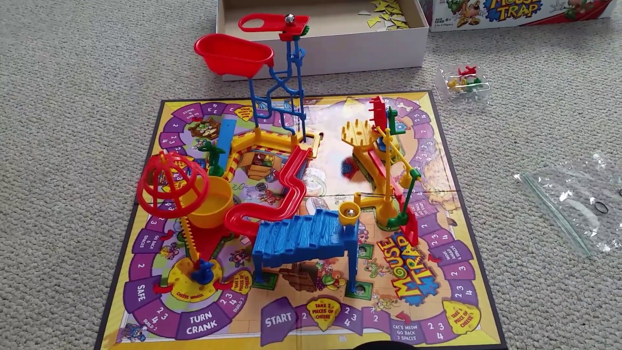 How to make the Hasbro Mouse Trap Game work correctly