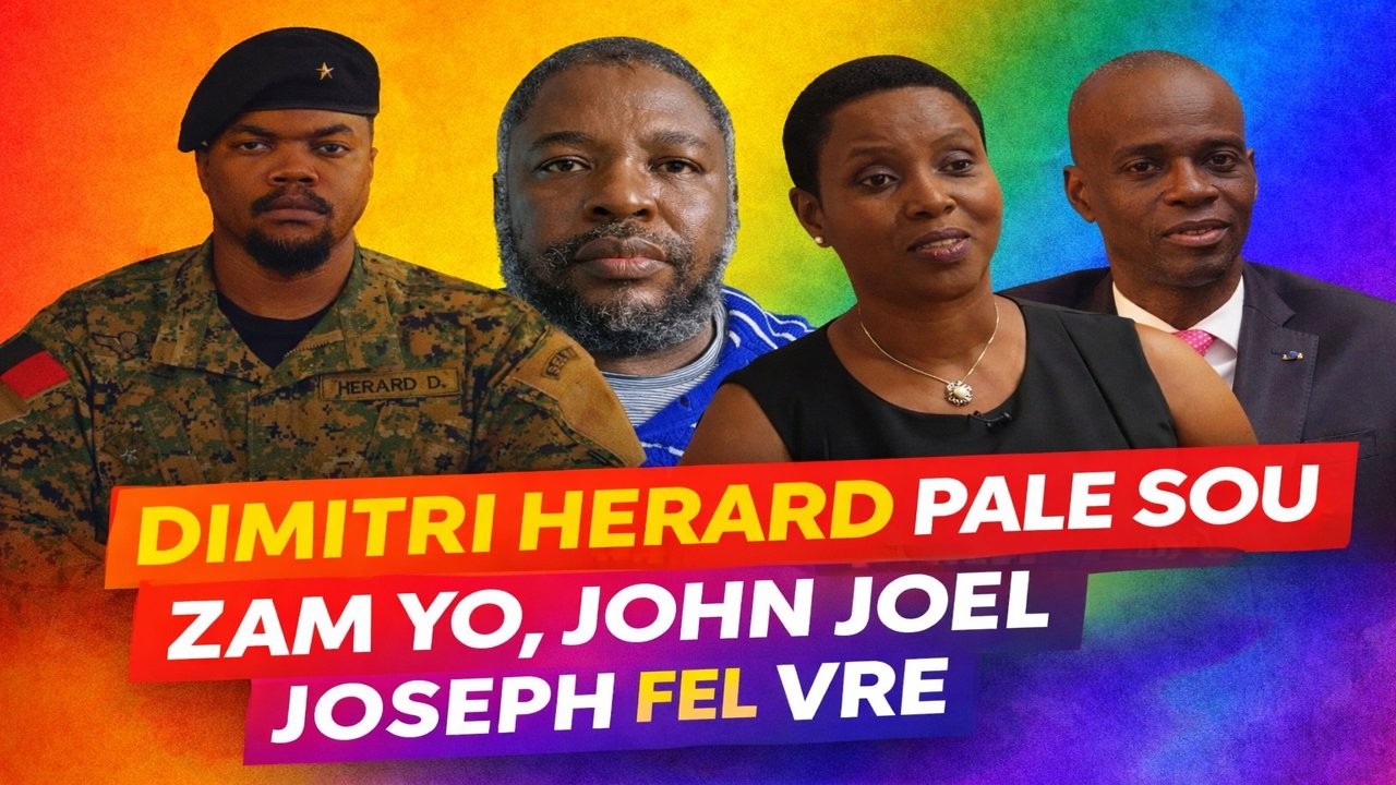 DIMITRI HERARD PALE SOU KESYON ZAM YO, BAGAY YO PI KONPLIKE POU JOHN JOEL JOSEPH, YO JWENN ZAM LI NA