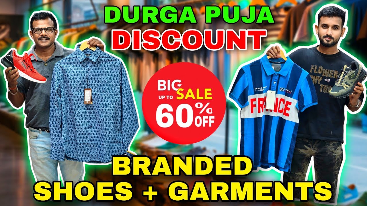 🔥 Durga Puja Special Discount | Branded Shoes 👟 & Men’s Garments 🧥 at Brand Crazy Bhubaneswar