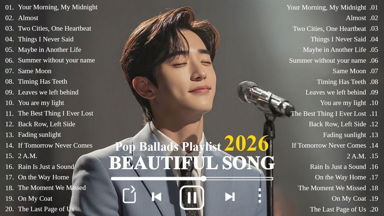 Beautiful Love Songs 2026 🎵 | Easy-Listening & Emotional Romantic Ballads | K-Drama OST Vibes