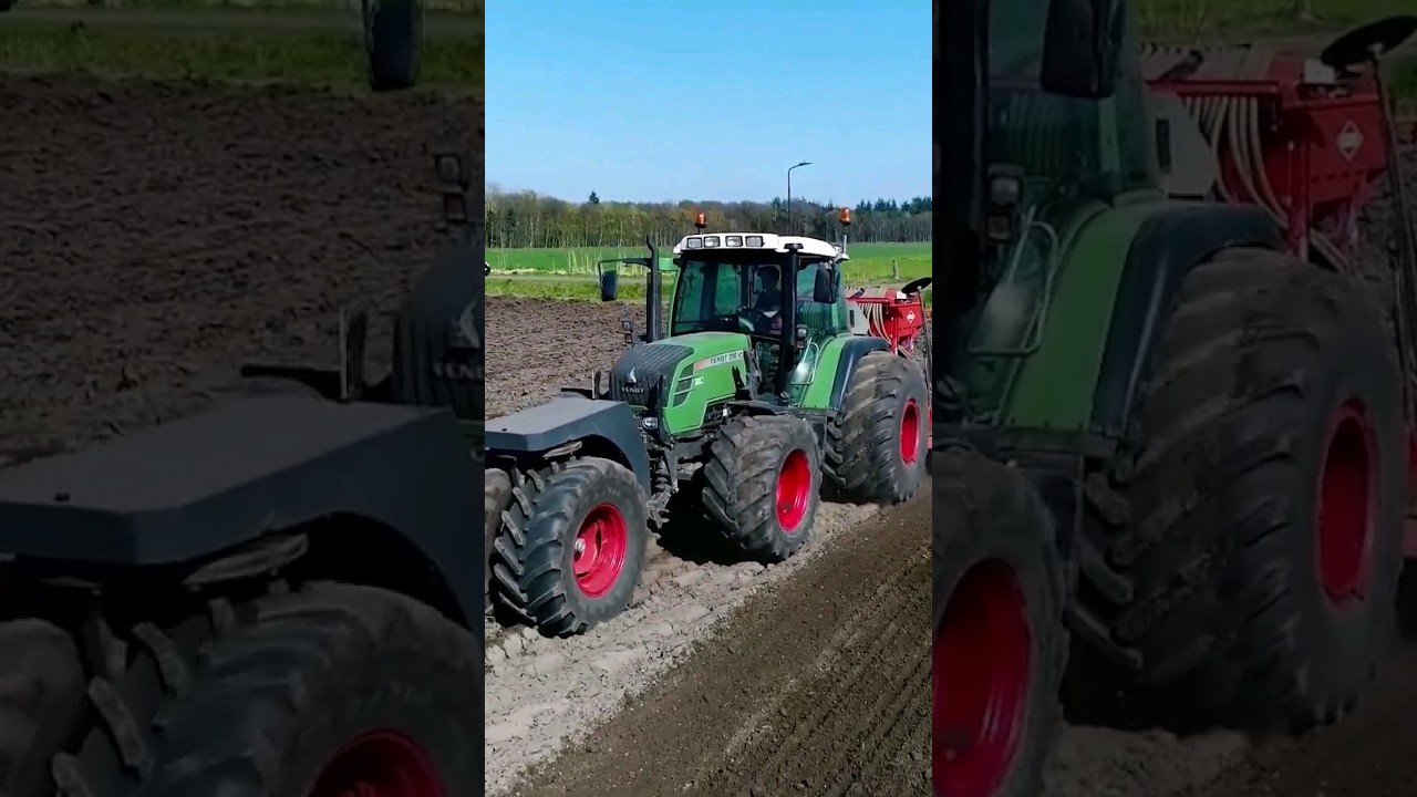 Fendt 310 Vario TMS Trike 😎 #tractor #kuhn #agriculture #farming @FlyingPixelsPhotography