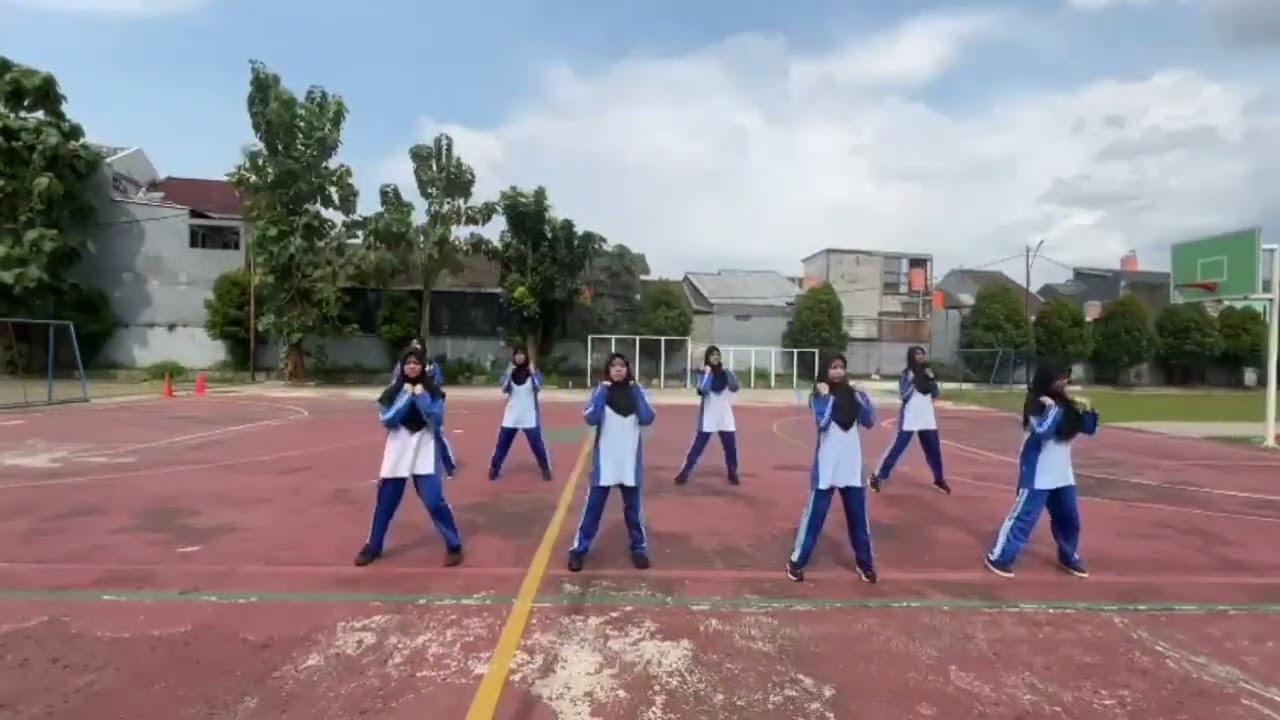 Lomba Senam Anak Indonesia Hebat 2025_SMPIT Pesantren Nururrahman_Jawa Barat