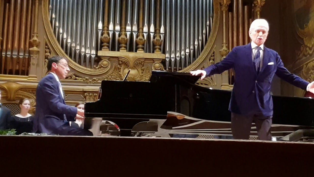 J.Carreras unico Masterclass al mondo al Conservatorio Rossini di Pesaro