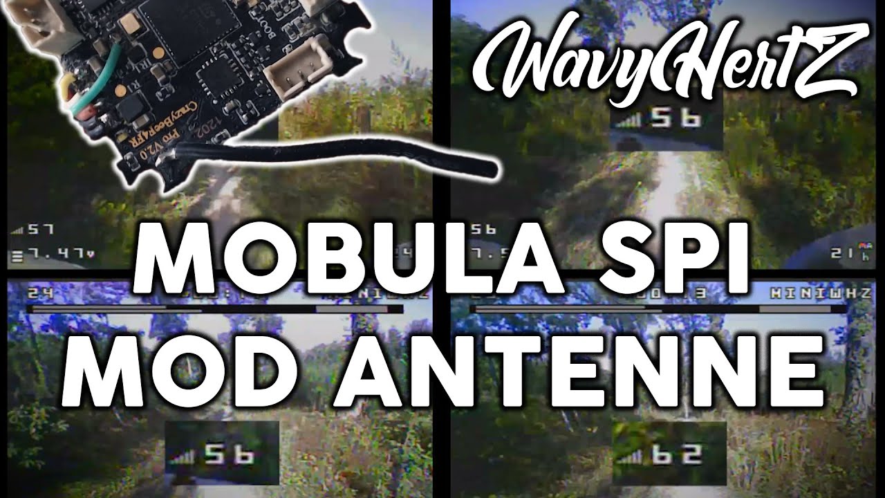 Mobula SPI Mod Antenne - TinyWhoop Upgrade | WavyHertZ FPV