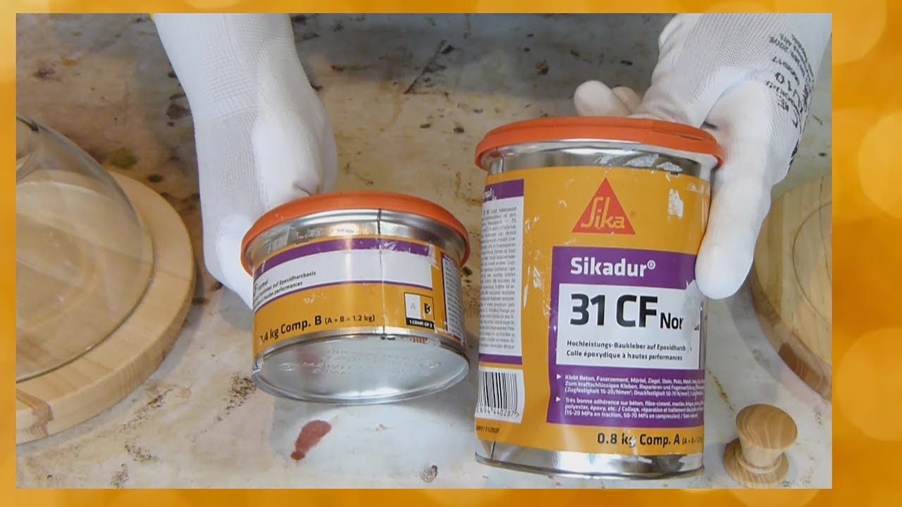 Клей Sikadur-31 CF/Клею металл к стеклу