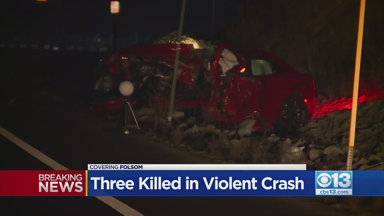 Head-On Crash In Folsom Kills 3