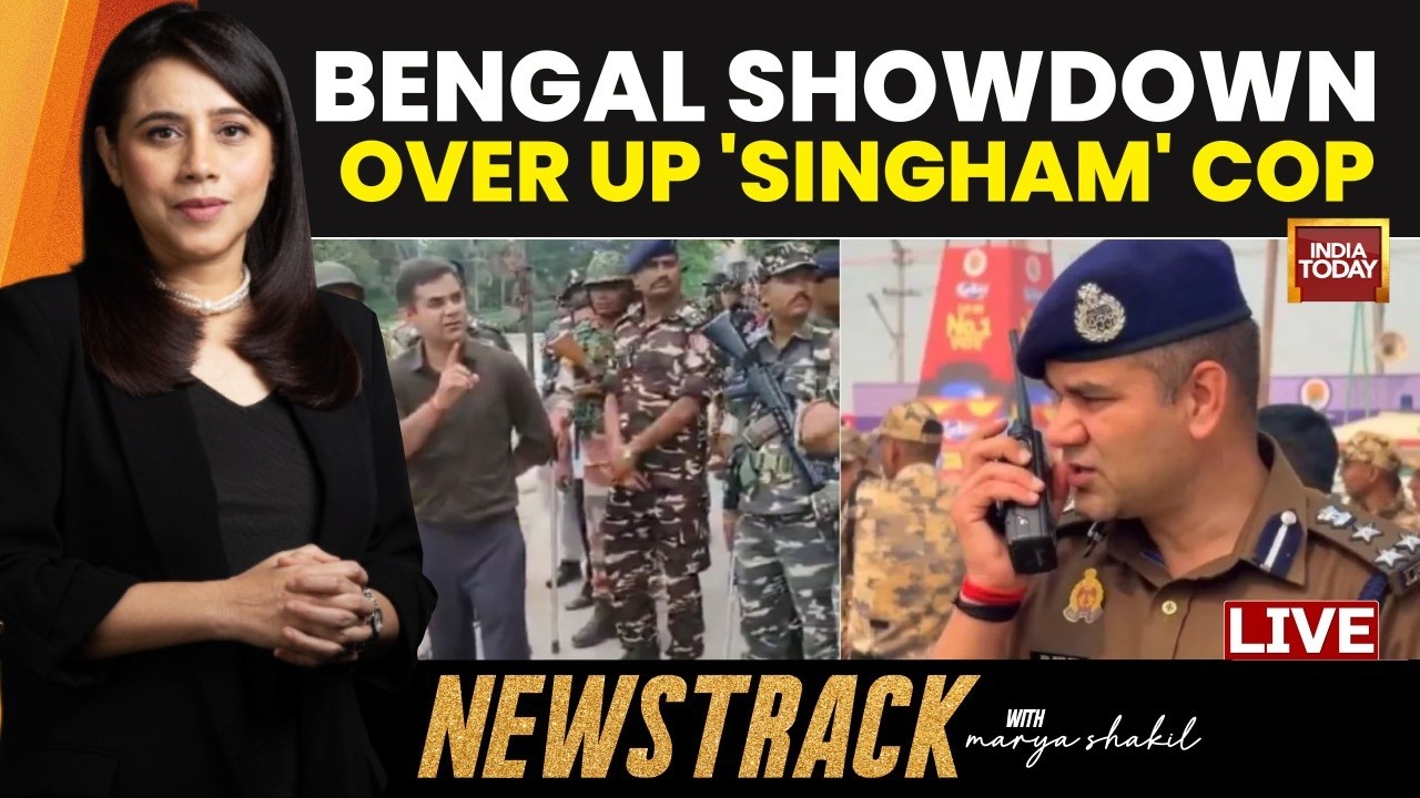 West Bengal Election 2026 LIVE: BJP vs TMC Faceoff Over UP Top Cop 'Singham' Ajay Sharma | NewsTrack