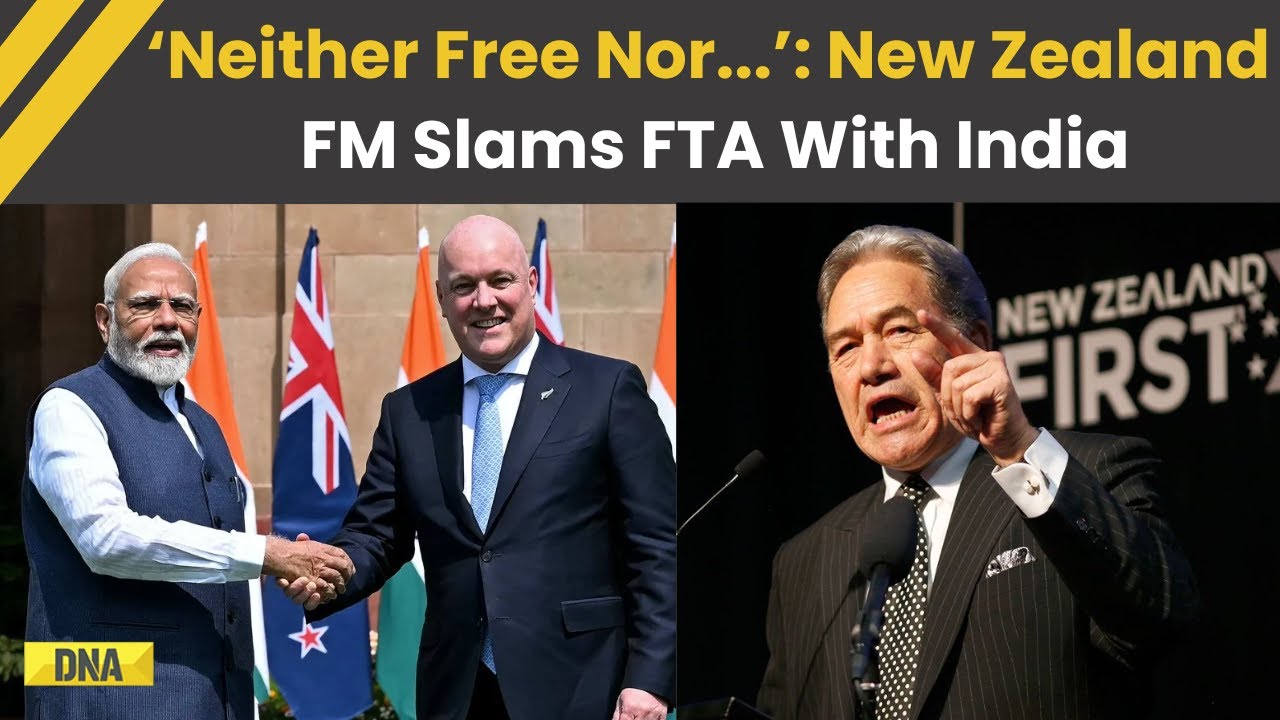 India New Zealand Trade Deal: NZ Foreign Minister Winston Peters Opposes FTA With India- Here's Why