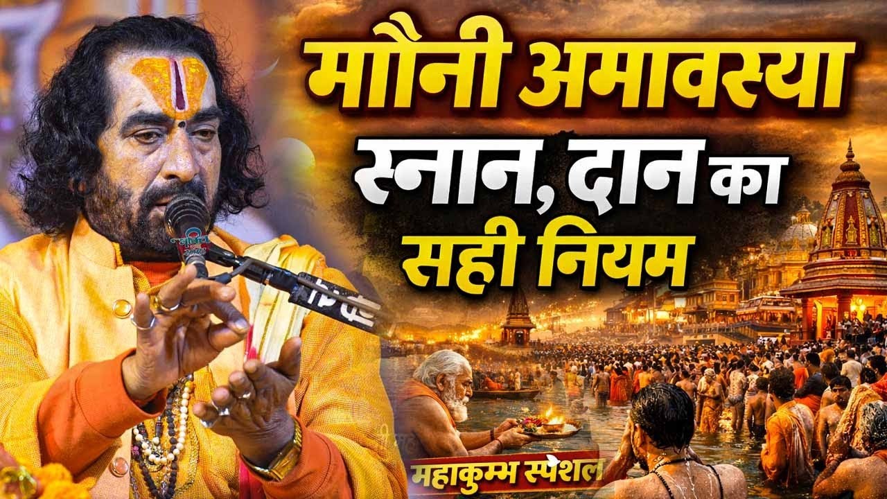 मौनी अमावस्या माघ मेला प्रयागराज स्नान करने वाले लोग जान ले क्यों जरुरी है यह स्नान | Virendra Baba