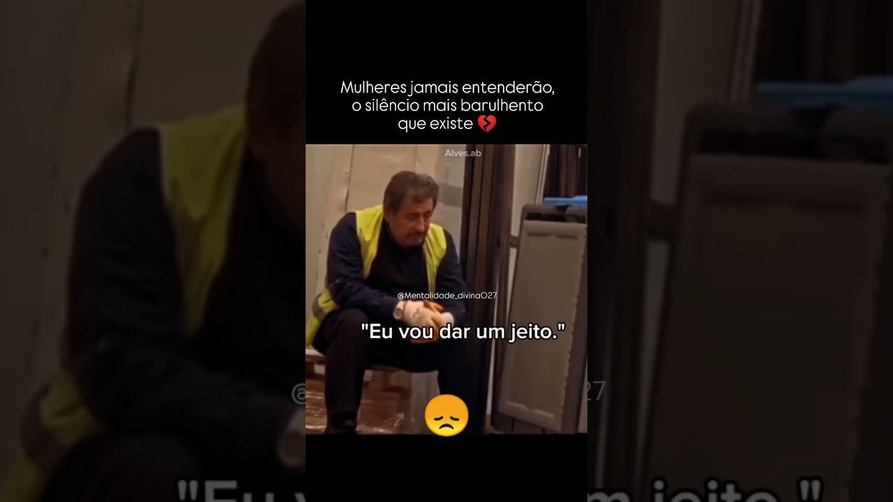 O sil&ecirc;ncio mais barulhento de todos... #shorts #homem #familia #masculinidade #paternidade