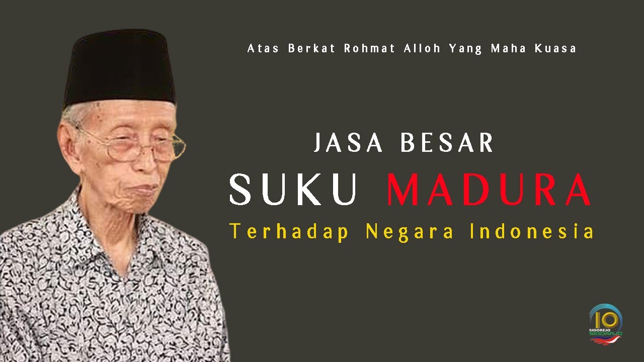 Jasa besar suku Madura terhadap negara Nusantara
