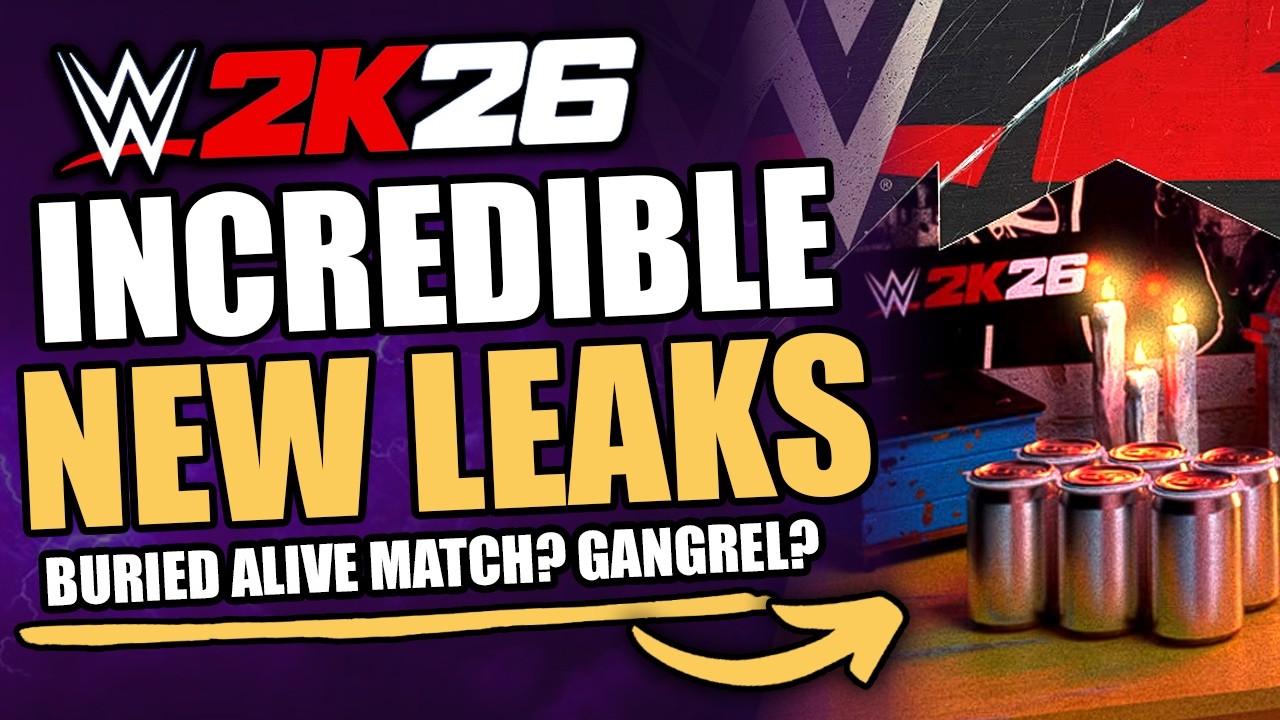 WWE 2K26 TEASER REVEALS WILL CHANGE THE GAME FOREVER