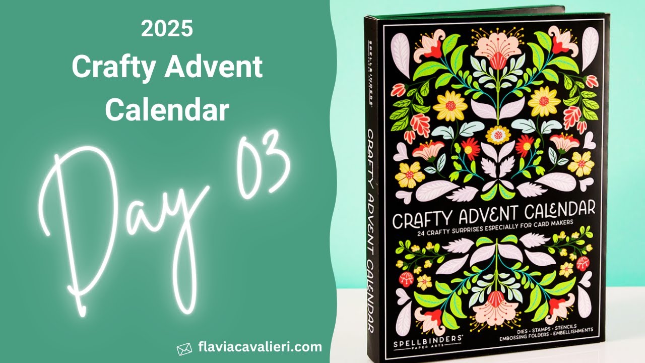 Spellbinders 2025 Crafty Advent Calendar, Day 03