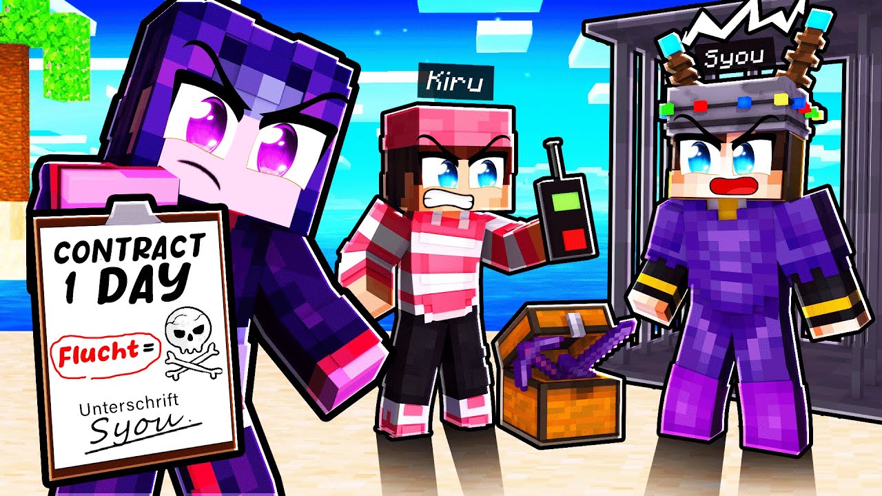 VERTRAG mit NEMESIS! (YouTuber INSEL 3)